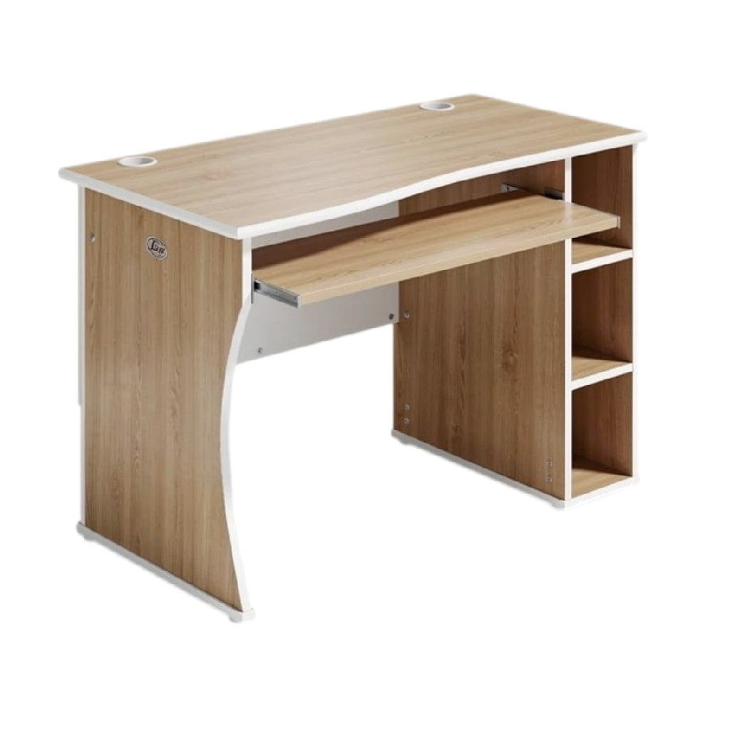 技术标题（荷兰语）: **Moderne Bureau met Opbergruimte en Houtafwerking**